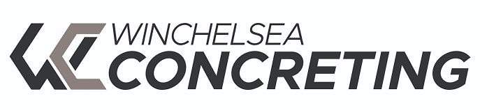 Winchelsea Concreting logo with stylized letters.